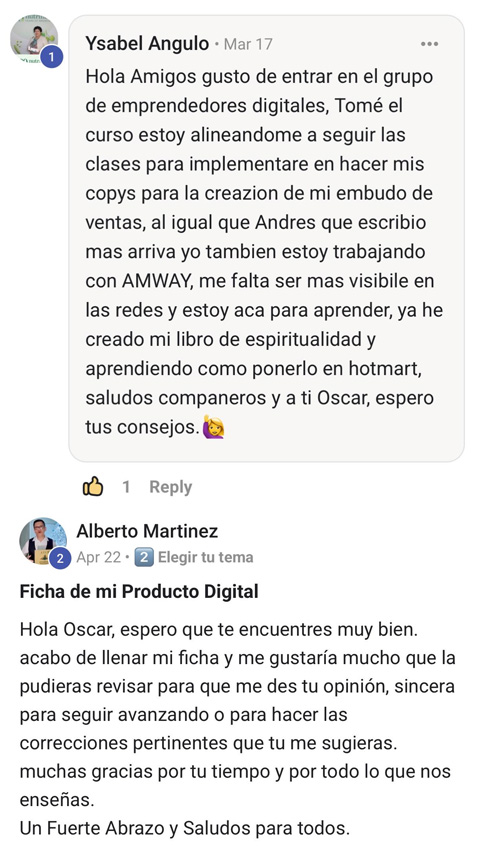 Testimonio de un miembro de Koomunity