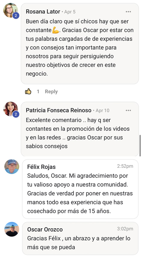 Testimonio de un miembro de Koomunity