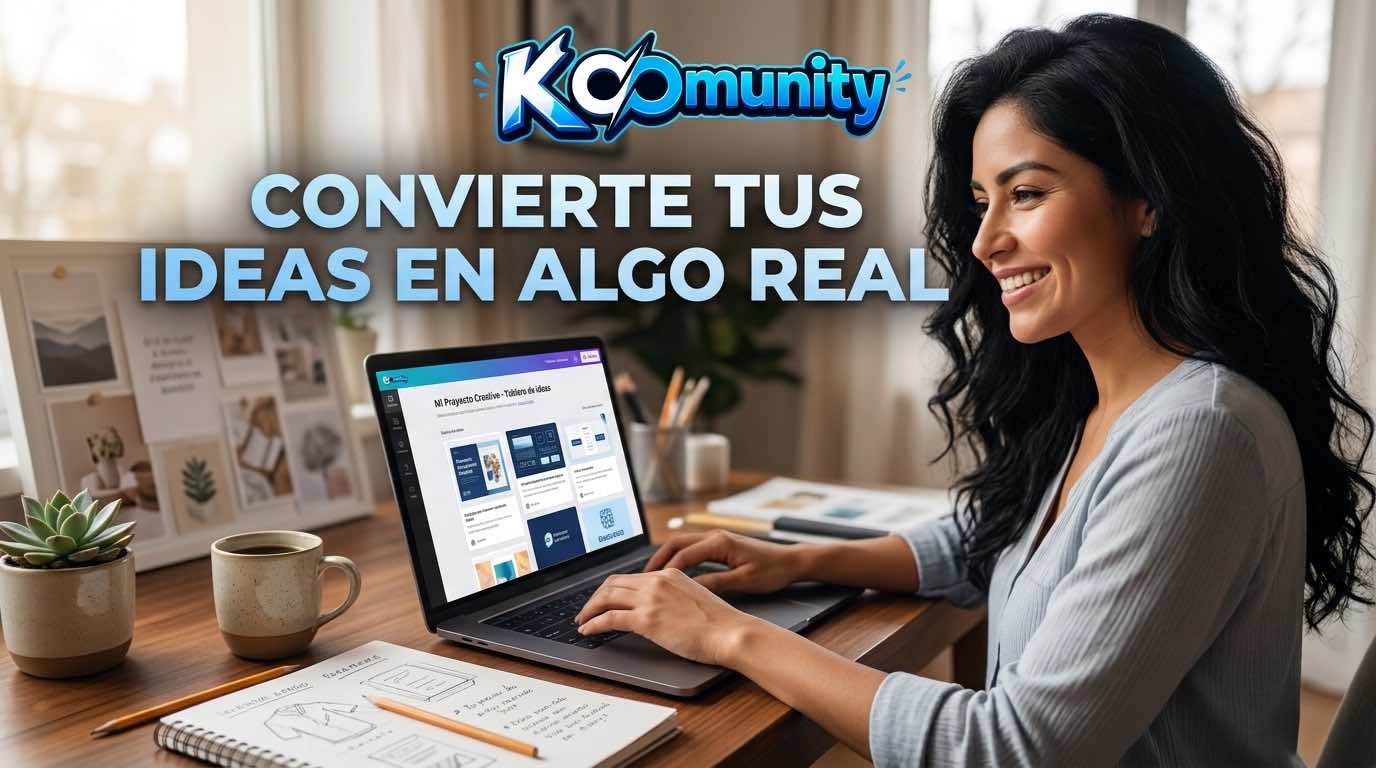 Convierte tus ideas en algo real
